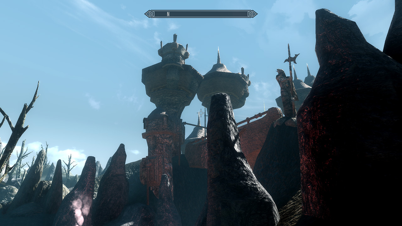 Illustration for article titled Morrowind Modded Into Skyrim Is Something You Must See